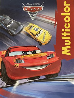 Disney Multicolor farvebog - Cars 3